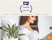 Tablet Screenshot of bellahygiene.net